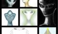 Galactic people – drawings by Sabrina